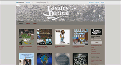 Desktop Screenshot of loyaltydigitalcorp.bandcamp.com