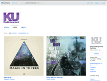 Tablet Screenshot of kingunderground.bandcamp.com