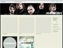 Tablet Screenshot of makebelieve.bandcamp.com