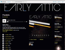Tablet Screenshot of earlyattic.bandcamp.com