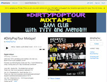 Tablet Screenshot of dirtypoptour.bandcamp.com