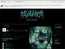 Tablet Screenshot of blueherps2012.bandcamp.com