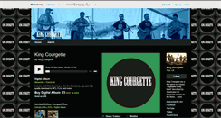 Desktop Screenshot of kingcourgette.bandcamp.com
