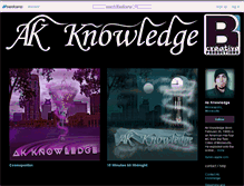 Tablet Screenshot of akknowledgemusic.bandcamp.com