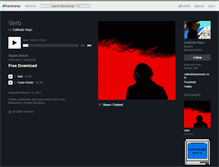 Tablet Screenshot of cathoderays.bandcamp.com