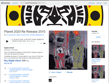 Tablet Screenshot of hipstep.bandcamp.com