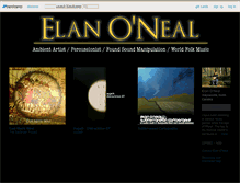 Tablet Screenshot of elanoneal.bandcamp.com