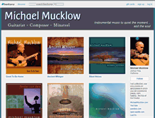 Tablet Screenshot of michaelmucklow.bandcamp.com