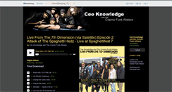 Desktop Screenshot of ceeknowledgeandcosmicfunkallstars.bandcamp.com