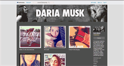 Desktop Screenshot of dariamusk.bandcamp.com