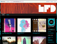 Tablet Screenshot of lofibydefault.bandcamp.com