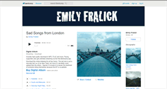 Desktop Screenshot of emilyfralick.bandcamp.com