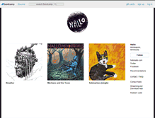 Tablet Screenshot of nallo.bandcamp.com