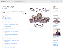 Tablet Screenshot of jthes.bandcamp.com