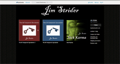 Desktop Screenshot of jimstrider.bandcamp.com