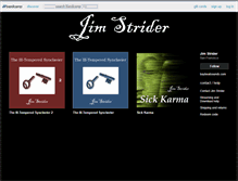 Tablet Screenshot of jimstrider.bandcamp.com