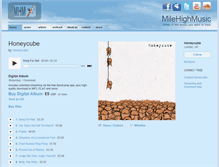 Tablet Screenshot of honeycube.bandcamp.com