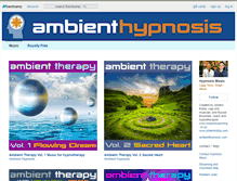 Tablet Screenshot of hypnosismusic.bandcamp.com