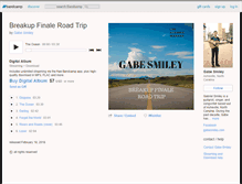 Tablet Screenshot of gabesmiley.bandcamp.com