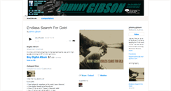 Desktop Screenshot of johnnygibson.bandcamp.com