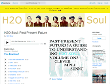 Tablet Screenshot of h2osoul.bandcamp.com