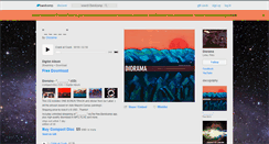 Desktop Screenshot of diorama.bandcamp.com