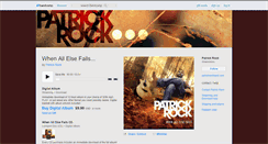 Desktop Screenshot of patrickrock.bandcamp.com