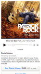 Mobile Screenshot of patrickrock.bandcamp.com
