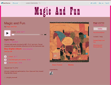 Tablet Screenshot of magicandfun.bandcamp.com
