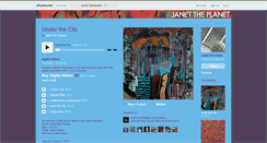 Desktop Screenshot of janettheplanet.bandcamp.com