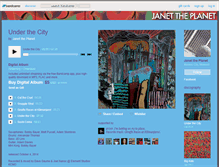 Tablet Screenshot of janettheplanet.bandcamp.com