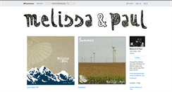 Desktop Screenshot of melissaandpaul.bandcamp.com