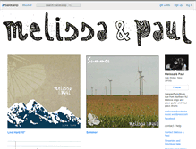 Tablet Screenshot of melissaandpaul.bandcamp.com