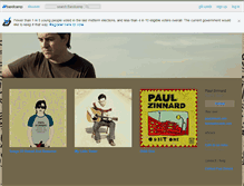 Tablet Screenshot of paulzinnard.bandcamp.com