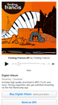 Mobile Screenshot of findingfrancis.bandcamp.com