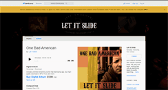 Desktop Screenshot of letitslide.bandcamp.com