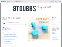 Tablet Screenshot of itsbtdubbs.bandcamp.com