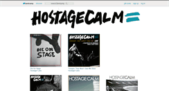 Desktop Screenshot of hostagecalm.bandcamp.com