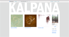 Desktop Screenshot of kalpana.bandcamp.com