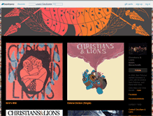 Tablet Screenshot of christiansandlions.bandcamp.com