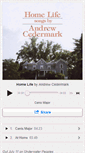 Mobile Screenshot of andrewcedermark.bandcamp.com