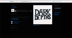 Desktop Screenshot of darkdepths.bandcamp.com