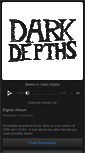 Mobile Screenshot of darkdepths.bandcamp.com