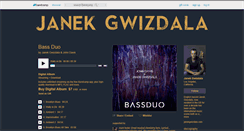 Desktop Screenshot of janekgwizdala.bandcamp.com
