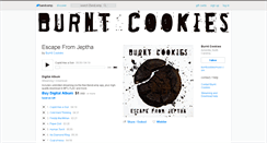 Desktop Screenshot of burntcookies.bandcamp.com