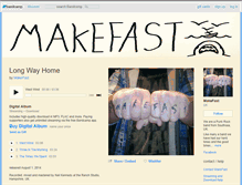 Tablet Screenshot of makefast.bandcamp.com