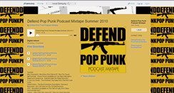 Desktop Screenshot of defendpoppunkpodcastmixtape.bandcamp.com