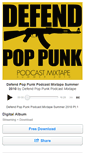 Mobile Screenshot of defendpoppunkpodcastmixtape.bandcamp.com