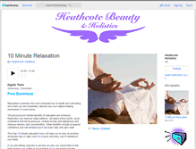 Tablet Screenshot of heathcotebeauty.bandcamp.com