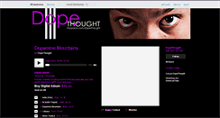 Desktop Screenshot of dopethought.bandcamp.com